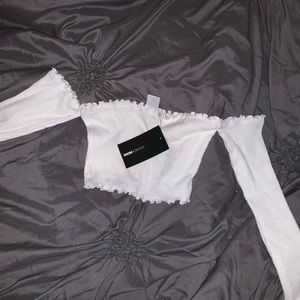 Fashion Nova Off Shoulder Crop Top